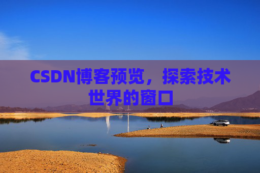 CSDN博客预览,探索技术世界的窗口